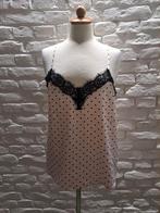 Nachthemd Roze met Stippen en Kant - Maat 40, Censored, Verzenden, Roze, Nachtkleding