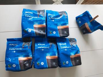 Plus Cafeïnevrije koffiepads  beschikbaar voor biedingen