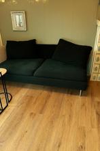 Ikea Soderhamn bank. Reeds gedemonteerd. Zwart/groen achtig, Gebruikt, 150 tot 200 cm, Driepersoons, 75 tot 100 cm