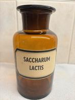 Antieke Glazen Apothekers Pot (2), Antiek en Kunst, Curiosa en Brocante, Ophalen of Verzenden