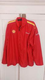 FERRARI Formule 1 SHELL V Power Helix Racing Jas Jack Rood L, Ophalen of Verzenden, Gebruikt, Overige sporten, Overige typen