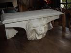 Oude Brocante Wandplank met leeuwenkop, Ophalen of Verzenden