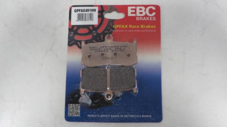 EBC raceremblokken GPFAX491HH Triumph Daytona 675, Motoren, Onderdelen | Overige, Nieuw, Ophalen of Verzenden