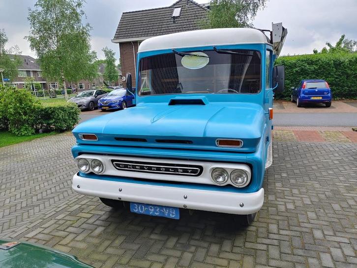 Chevrolet 1964 Apache Foodtruck,Camper,Verkoopwagen,, Auto's, Bestelauto's, Particulier, Chevrolet, LPG, Handgeschakeld, Origineel Nederlands