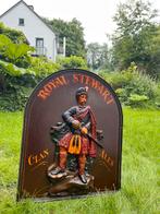 Houten wandbord met houtsnijwerk. Schots, Antiek en Kunst, Ophalen