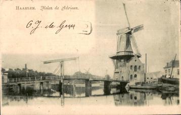 Haarlem Molen De Adriaan  st 1901 beschikbaar voor biedingen