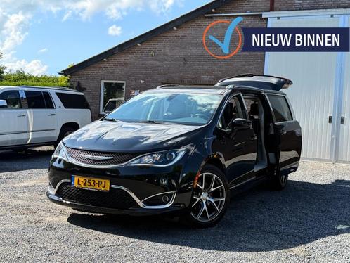 CHRYSLER GRAND VOYAGER 3.6 V6 LIMITED J.DAIMLER RT BLACK STO, Auto's, Chrysler, Bedrijf, Grand Voyager, Achteruitrijcamera, Airbags