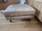 hocker, leer, Ophalen, Gebruikt, Vierkant, Leer