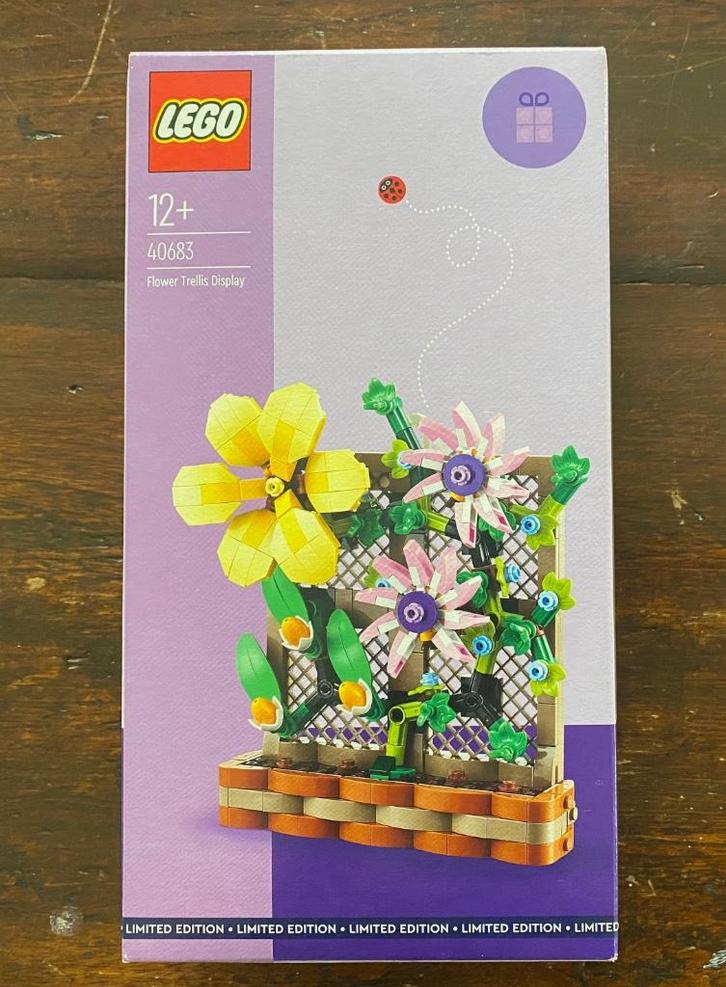 Lego Flower Trellis Display 40683 vanaf €20, Kinderen en Baby's, Speelgoed | Duplo en Lego, Nieuw, Lego, Complete set, Ophalen of Verzenden