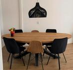 4 eetkamerstoelen, zwart, By Boo, Huis en Inrichting, Stoelen, Ophalen, Gebruikt, Zwart, Vier