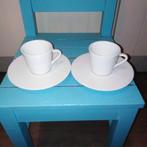 Nespresso espresso kopjes, design Andree Putman 2 stuks, Huis en Inrichting, Ophalen, Zo goed als nieuw, Overige stijlen, Kop(pen) en/of Schotel(s)