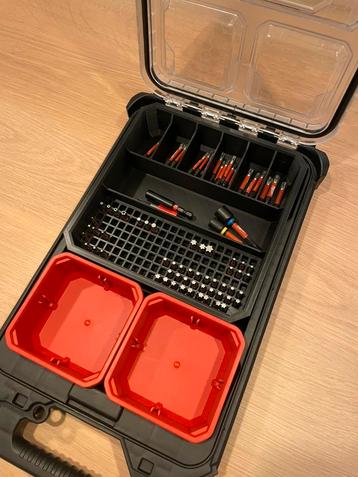 3D geprinte Bit Houder voor Milwaukee Packout beschikbaar voor biedingen