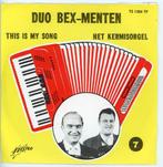Telstar 1284 Duo Bex Menten uit 1967 - Gele Hoes, Cd's en Dvd's, Ophalen of Verzenden, Gebruikt, Overige formaten, Levenslied of Smartlap