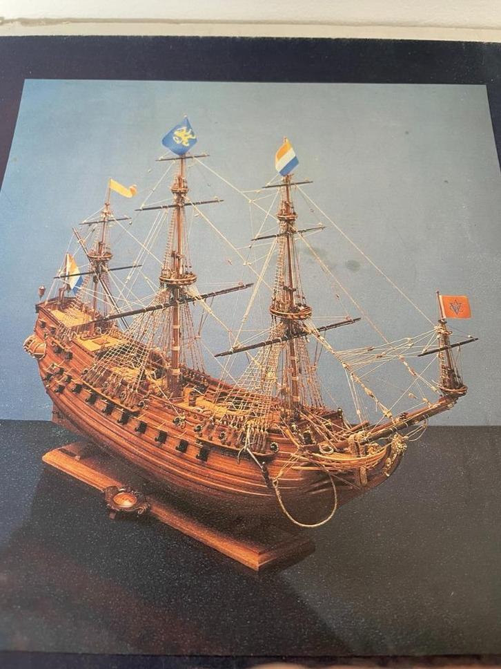 model houten boot Prins Willem, Hobby en Vrije tijd, Modelbouw | Boten en Schepen, Zo goed als nieuw, 1:50 tot 1:200, Overige merken