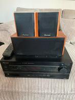 Pioneer VSX-409RDS  Receiver met 3 speakers + Afs, Stereo, Gebruikt, Ophalen of Verzenden, Pioneer
