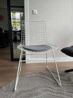 HK Living Draadstoel Wit - wire chair white, Ophalen, Gebruikt, Wit, Metaal