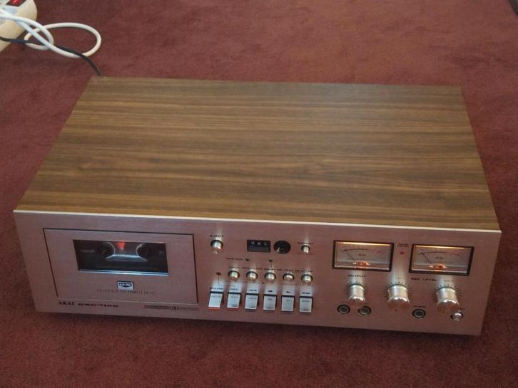 Akai cassettedeck GXC-710D, Audio, Tv en Foto, Cassettedecks, Enkel, Akai, Tape counter, Ophalen of Verzenden