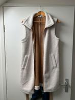 Beige teddy gilet lang S, Kleding | Dames, Bodywarmers, Beige, Maat 36 (S), Gedragen, Tom Tailor