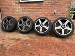 Volvo Pegasus R Velgen 18 inch 5x108 met Hankook banden, Ophalen, 18 inch, Gebruikt, Banden en Velgen