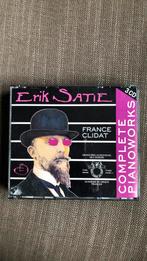 Erik Satie - complete pianoworks - France Clidat 3 cd-box, Cd's en Dvd's, Boxset, Ophalen of Verzenden, Zo goed als nieuw