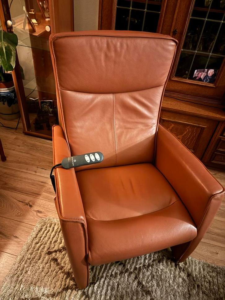 Sta op stoel Prominent - Perfecte staat!, Huis en Inrichting, Fauteuils, Zo goed als nieuw, Leer, 50 tot 75 cm, 75 tot 100 cm