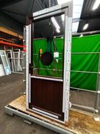 Kunststof Buitendeur 2/3glas  b103 x h224 cm -1779-, Kunststof, 215 cm of meer, Niet ingevuld, Nieuw