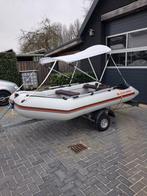 Rubberboot met trailer., Watersport en Boten, Zo goed als nieuw, Benzine, Minder dan 70 pk, Overige materialen