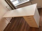 Bureau Ikea with Alex, 200 x 60 cm, Ophalen, Zo goed als nieuw, Bureau