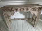 Vintage Indiase Console  Uniek en Duurzaam, Ophalen, Nieuw, 25 tot 50 cm, 50 tot 100 cm