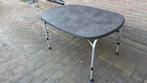 Robuuste Campingtafel - Verstelbare Poten, Ophalen, Gebruikt, Campingtafel