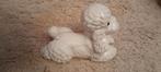 groot wit poedelbeeld, Ophalen of Verzenden, Zo goed als nieuw, Hond of Kat, Beeldje of Figuurtje