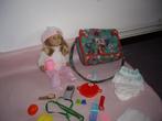 baby chou chou met verzorgingstas, Ophalen of Verzenden, Zo goed als nieuw, Babypop