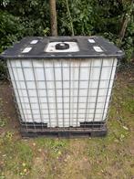 Ibc  regenton, Tuin en Terras, 150 liter of meer, Ophalen, Zo goed als nieuw, Kunststof