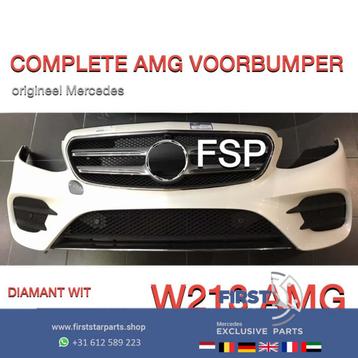 W213 AMG Bumper + gril COMPLEET Mercedes E Klasse 2016-2020 