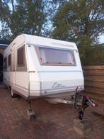 caravan Dethleffs 5.50  opbouw 4.50  4 persoons, Caravans en Kamperen, Caravans, Rondzit, 750 - 1000 kg, Particulier, Luifel