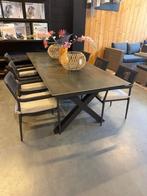 Showroom Sintra tuintafel 240x100 - Tineo dining stoel, Gebruikt, 6 zitplaatsen, Aluminium, Ophalen of Verzenden