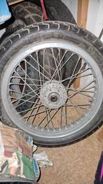 Voor en achterwiel Honda GL 1000, 1976, spaakwielen, Motoren, Onderdelen | Honda, Ophalen, Gebruikt