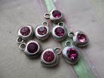 173/ DQ harten swarovski crystal bedels, Ophalen of Verzenden, Nieuw, Bedel