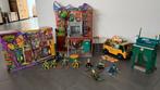TMNT Speelgoed Set: Turtle Huis, Auto & Meer!, Ophalen, Gebruikt, Complete set