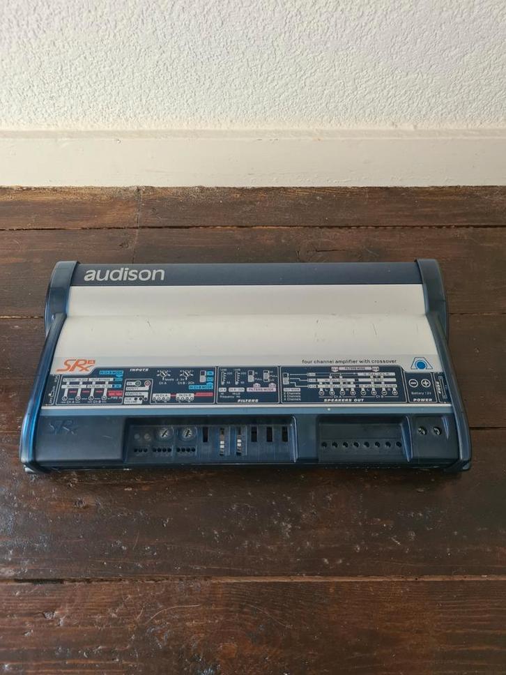 Audison SRX4 4 kanaals versterker, Auto diversen, Autospeakers, Zo goed als nieuw, Ophalen of Verzenden