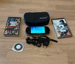 Psp 3004, Spelcomputers en Games, Met games, Zwart, Ophalen of Verzenden, Zo goed als nieuw