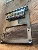 Telecaster Humbucker brug Modern 6 saddle chrome., Muziek en Instrumenten, Instrumenten | Onderdelen, Nieuw, Elektrische gitaar