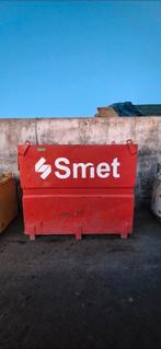 Mobiele dieseltank 2200ltr staal met 220v pomp, Ophalen of Verzenden, Gebruikt