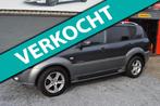 SsangYong Rexton RX 270 XDI AUT 4x4 Airco Grijs Kenteken 350, Auto's, Bestelauto's, Automaat, Stof, Gebruikt, 2696 cc