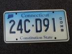 Kentekenplaat licenseplate Connecticut Combi USA, Verzenden, Gebruikt, Auto's