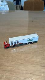 Majorette Renault vrachtauto + Grolsch oplegger 1:100, Verzenden, Gebruikt, Bus of Vrachtwagen