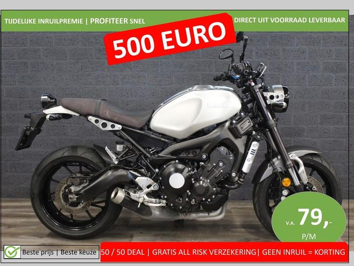 YAMAHA XSR 900 ABS (bj 2016), Motoren, Motoren | Yamaha, Bedrijf, Sport, meer dan 35 kW, 3 cilinders, Motorrijbewijs A