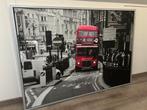 Ikea schilderij London Bus 100x140cm, Ophalen, Zo goed als nieuw, Schilderij, 100 tot 125 cm