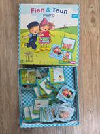 Fien & Teun Memory Spel, Ophalen of Verzenden, Zo goed als nieuw, Jongen of Meisje