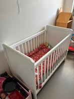 Wit houten ledikant, Kinderen en Baby's, Ophalen, Gebruikt, Jongetje of Meisje